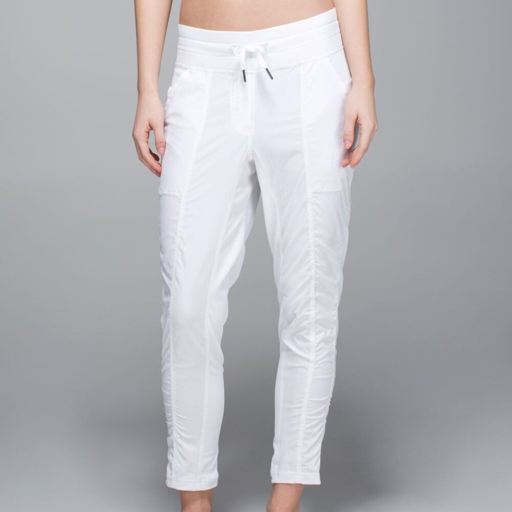 Lululemon Street To Studio Pant II (First Release) White size 8